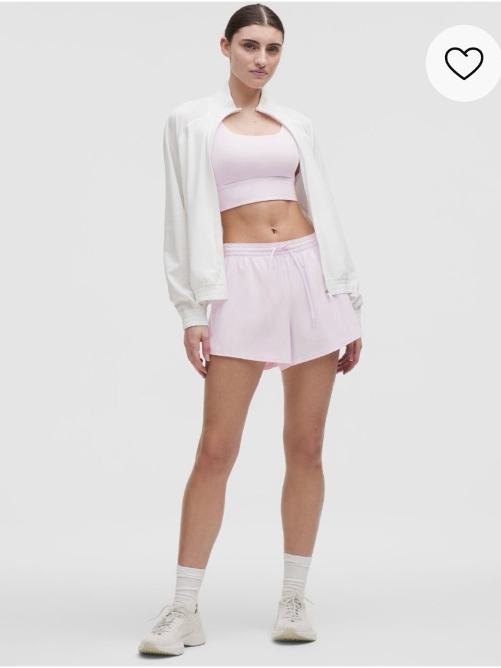 Lululemon • Light Pink Women's Running Shorts